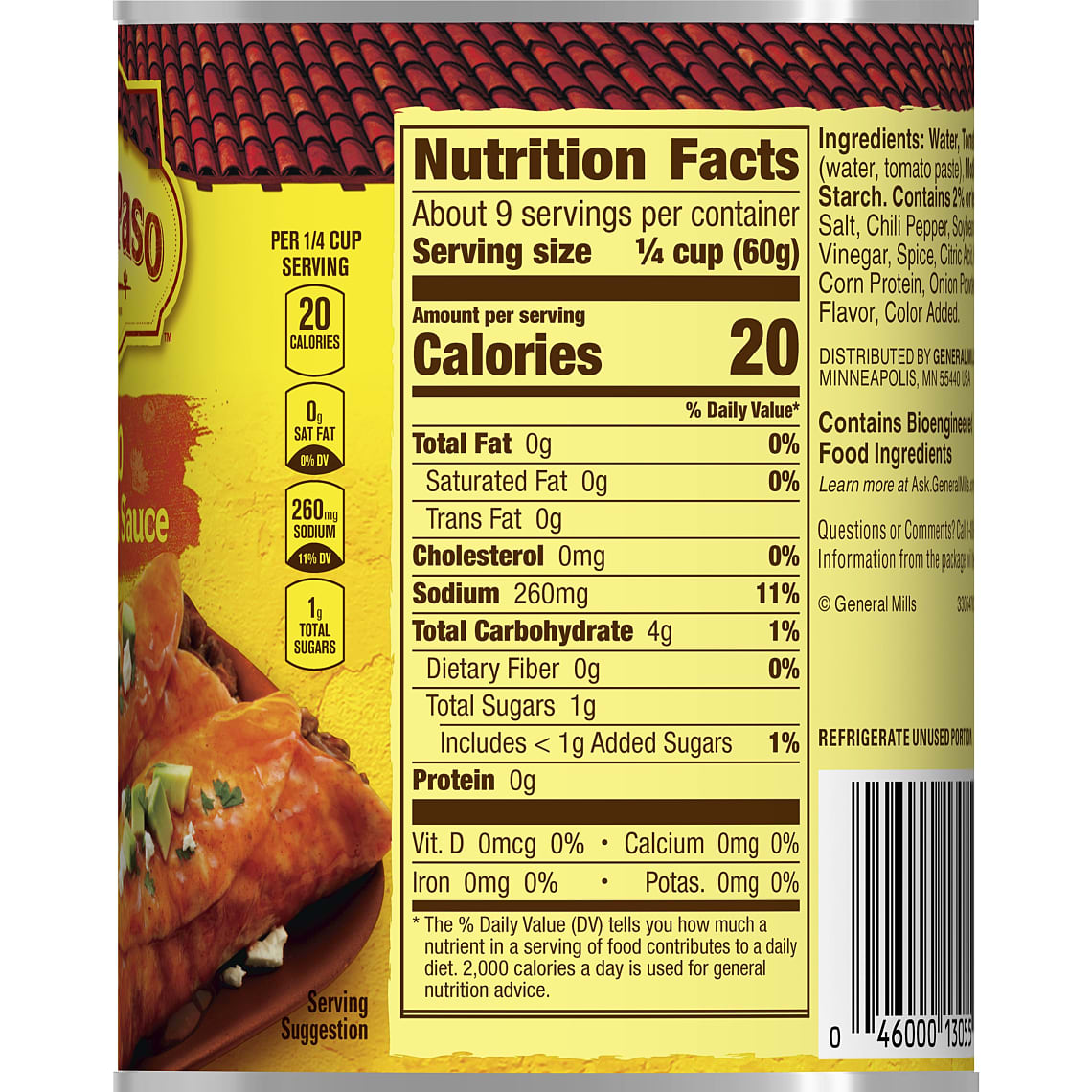 Old El Paso Medium Red Enchilada Sauce, 1 ct., 19 oz. Old El Paso